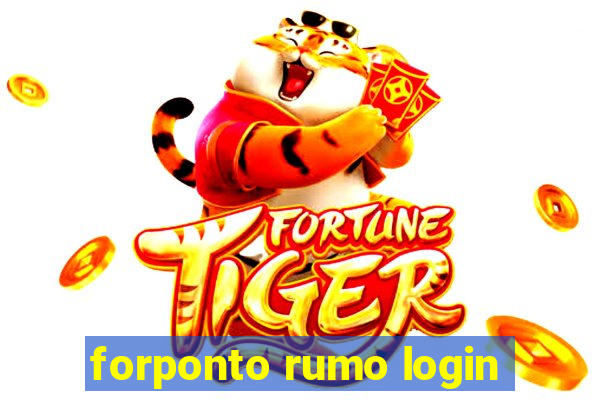 forponto rumo login